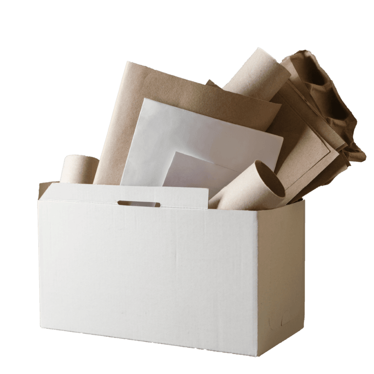Paper and cardboard packaging
